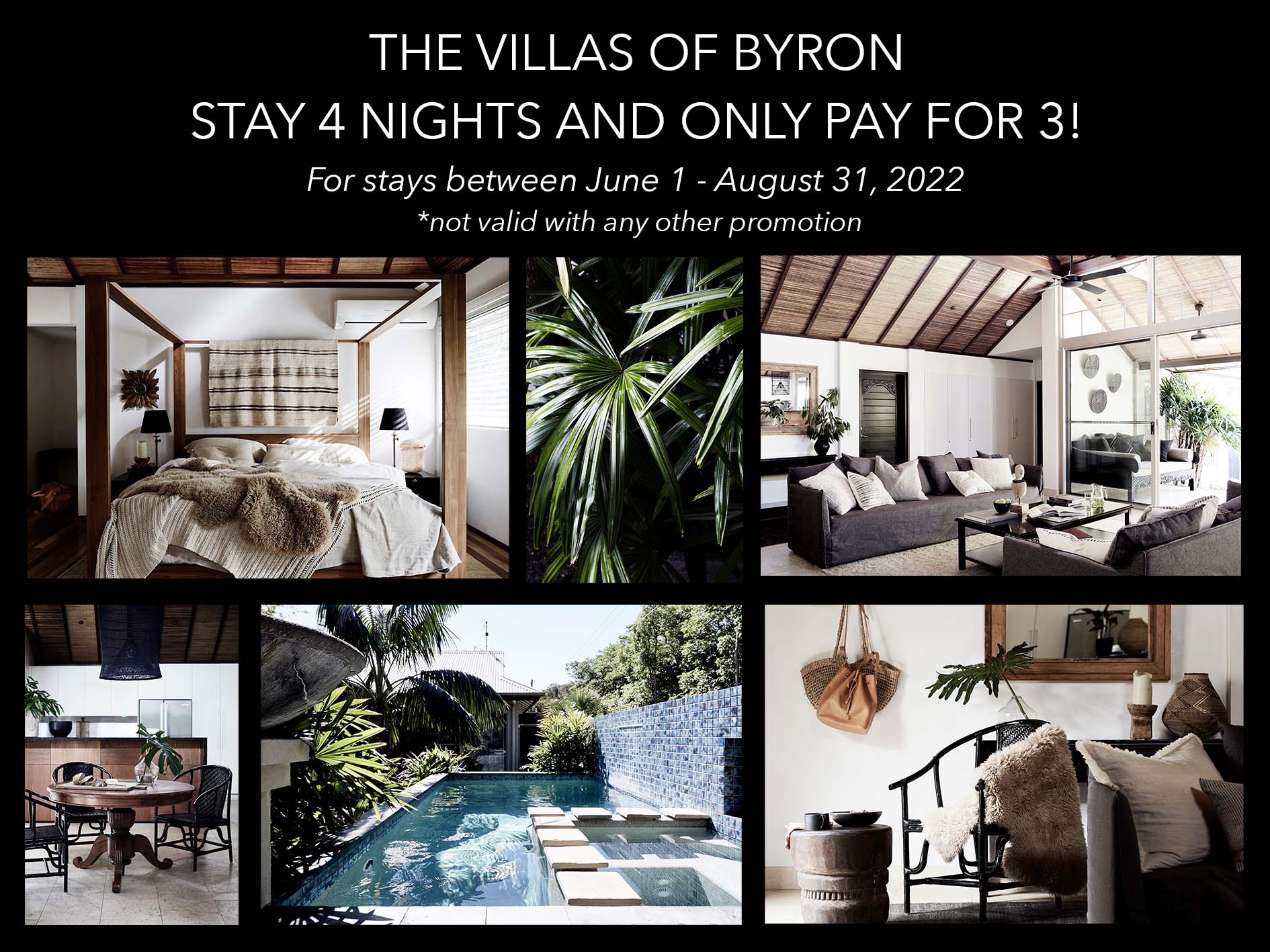 The Villas of Byron winter promotion 2022